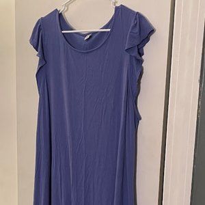XXL Old Navy Classic Purple Dress